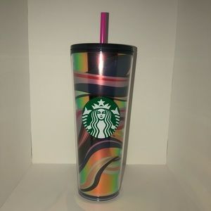 Starbucks Winter 2021 Collection Iridescent Plastic Tumbler